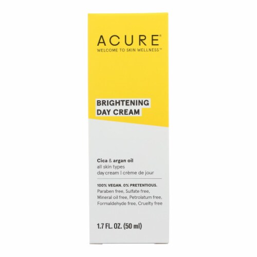Acure - Day Cream - Gotu Kola Extract and Chlorella - 1.75 FL oz. Perspective: front