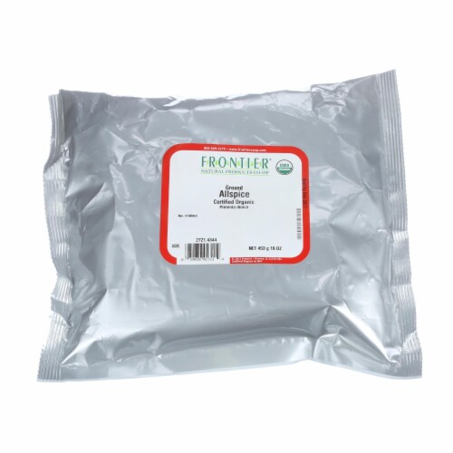 Frontier Herb Allspice Organic Powder Ground Select Grade - Single Bulk Item - 1LB Perspective: front
