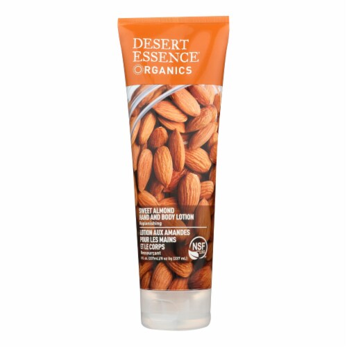 Desert Essence - Hand and Body Lotion Almond - 8 fl oz Perspective: front