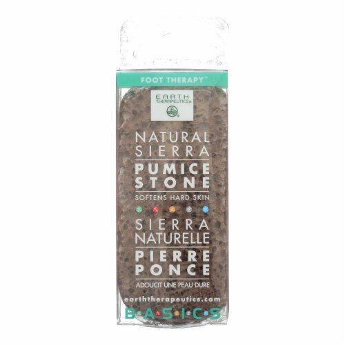 Earth Therapeutics Natural Sierra Pumice Stone - 1 Pumice Stone Perspective: front