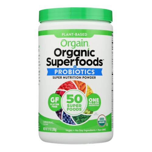 Orgain Organic Superfoods - Powder - 0.62 lb. Perspective: front