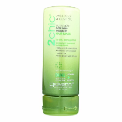 Giovanni Hair Care Products Hair Mask - 2Chic Avocado and Olive Oil - 5 oz Perspective: front