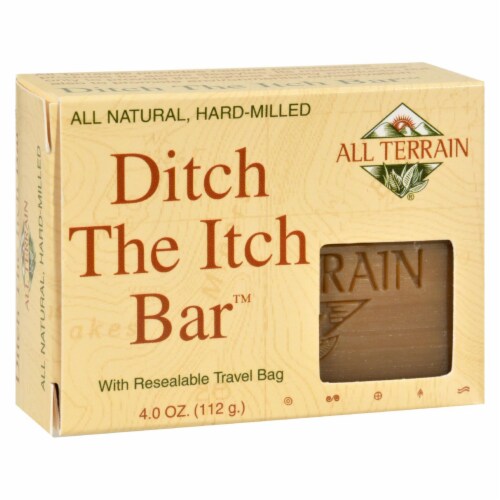 All Terrain - Ditch the Itch Bar - 4 oz Perspective: front