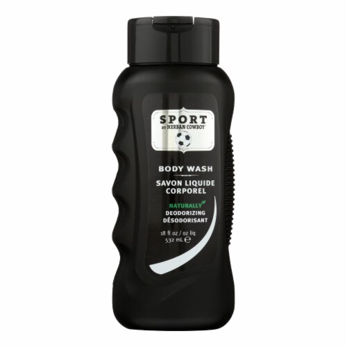 Herban Cowboy Body Wash - Sport - 18 oz Perspective: front