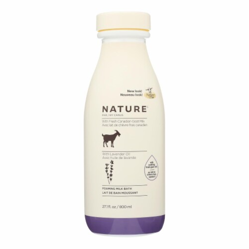 Nature By Canus - Goats Milk Bath Foam Lvndr - 27.1 FZ Perspective: front