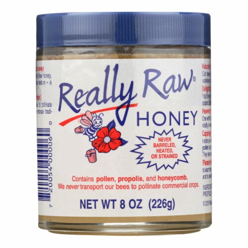 Really Raw Honey - 8 oz - Pack of 3 Perspective: front