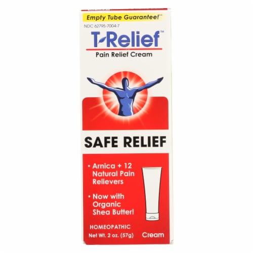 T-Relief - Pain Relief Ointment - Arnica plus 12 Natural Ingredients - 1.76 oz Perspective: front