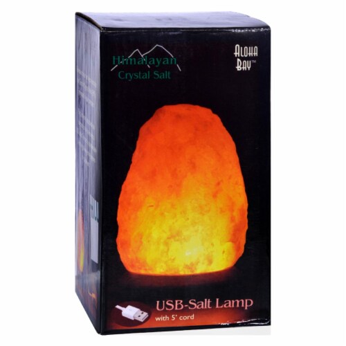 Himalayan Salt Himalayan Salt Lamp with USB plug Perspective: front