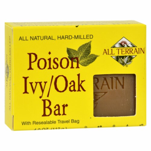 All Terrain - Poison Ivy Oak Bar Soap - 4 oz Perspective: front