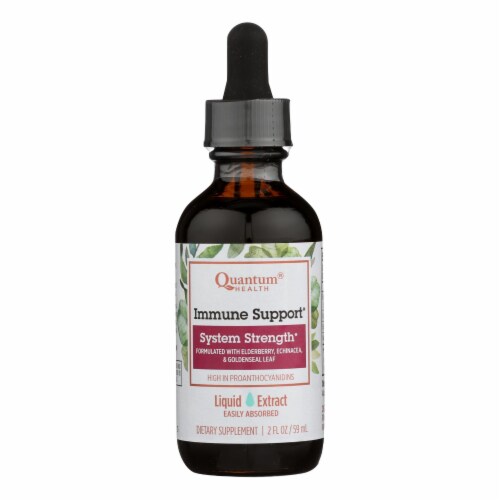 Quantum Cold and Flu Liquid Extract - 2 fl oz Perspective: front