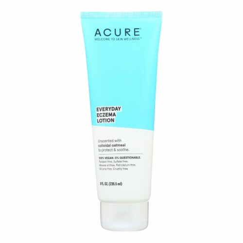 Acure - Lotion - Everyday Eczema - Unscented with Oatmeal - 8 fl oz. Perspective: front