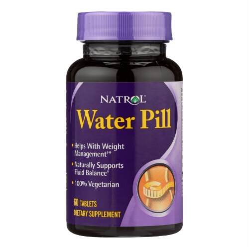 Natrol Water Pill - 60 Tablets - Pack of 3 Perspective: front