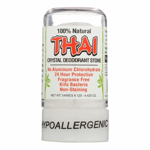 Thai Deodorant Stone Crystal Deodorant Stone - 4.25 oz - Pack of 3 Perspective: front