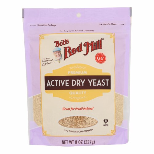 Bob's Red Mill - Yeast Active Dry - Case of 4-8 OZ Perspective: front