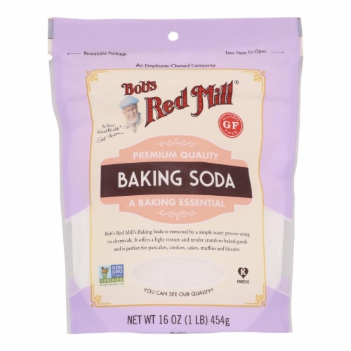 Bob's Red Mill - Baking Soda - Case of 4-16 OZ Perspective: front
