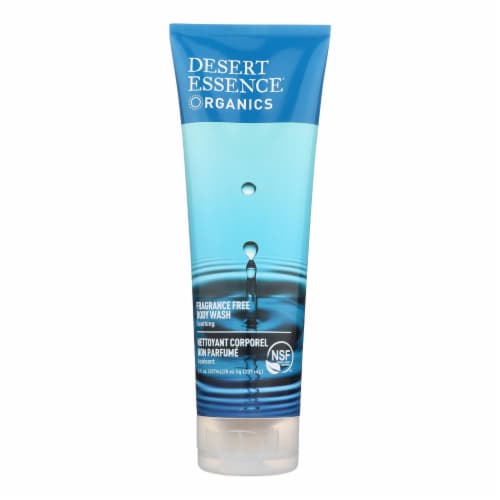 Desert Essence - Pure Body Wash Fragrance Free - 8 fl oz Perspective: front