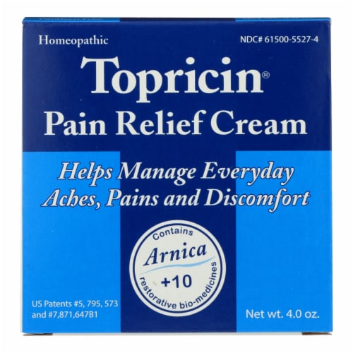 Topricin Topricin Cream Jar - 4 oz Perspective: front