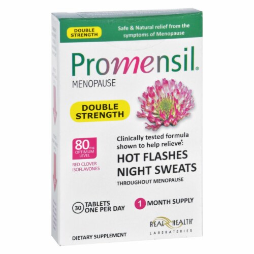 Promensil Menopause - Double Strength - Relief Hot Flashes Night Sweats ...