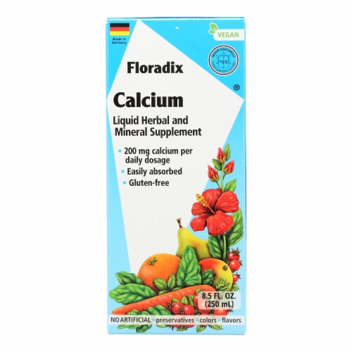 Floradix - Calcium Liquid - 1 Each 1-8.5 FZ Perspective: front