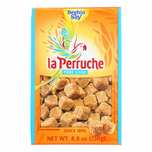 La Perruche Sugar Cubes - Brown - Case of 16 - 8.8 oz. Perspective: front
