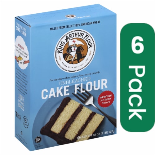 King Arthur Flour Cake Unbleached 32 Oz, Case of 6 - 32 OZ each - Fry’s