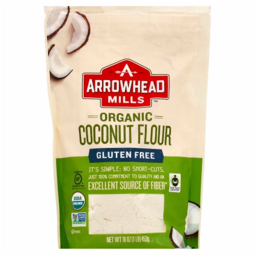 Arrowhead Mills Flour Coconut 16 Oz (Pack Of 6) Perspective: front