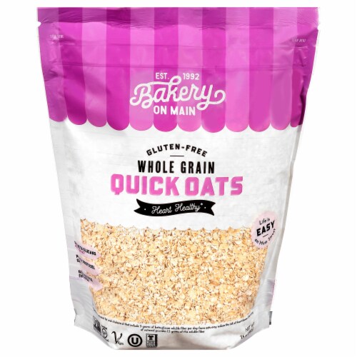 Bakery On Main Cereal Quick Oats Gluten Free 24 Oz Perspective: front