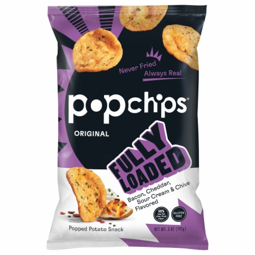 Popchips Chips Fully Loaded 5 oz Perspective: front