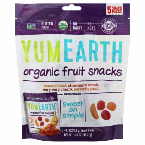 Yumearth Fruit Snack3.5 oz (Pack Of 12) Perspective: front