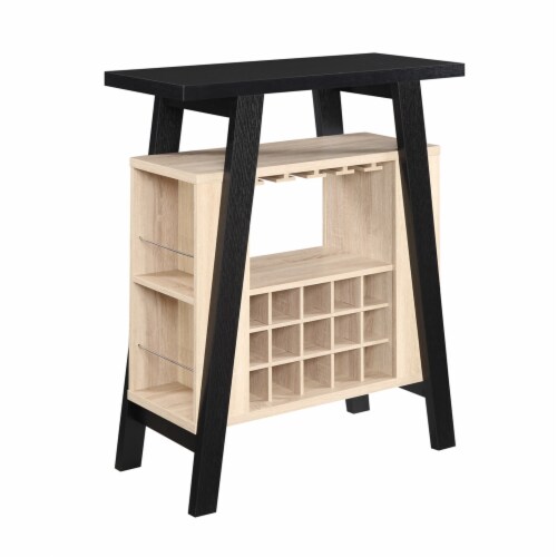 Boahaus stylish bar table discount with wine storage