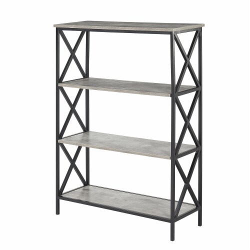 Ergode Tucson 4 Tier Bookcase Perspective: front