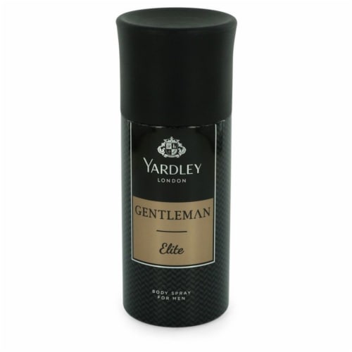 Yardley Gentleman Elite by Yardley London Deodorant Body Spray 5 oz (Men) Perspective: front