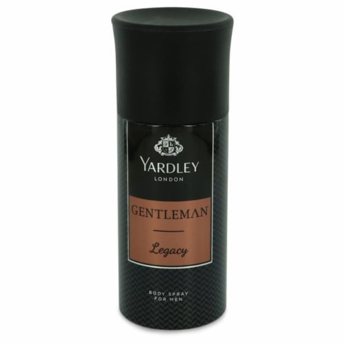 Yardley Gentleman Legacy by Yardley London Deodorant Body Spray 5 oz (Men) Perspective: front