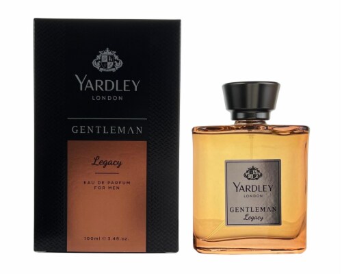 Yardley Gentleman Legacy For Men By Yardley Edp 3.4 Oz Perspective: front
