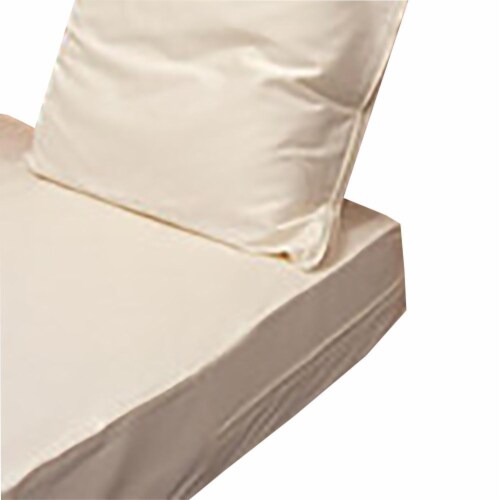 Organic Cotton Dust Mite Mattress Cover-No Treatment - Twin 6 Perspective: front