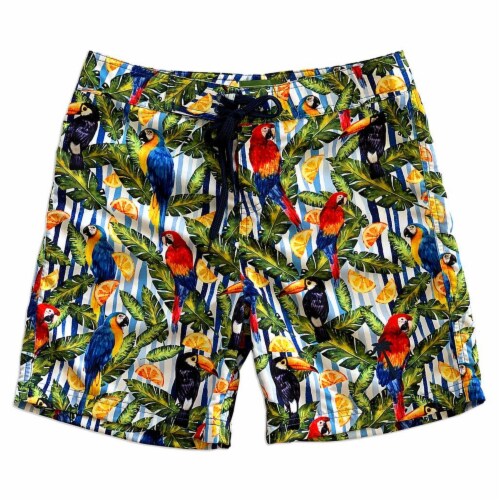 La Palma Eco Beachwear - Sustainable Surf Tropical 17 Boardshorts, From ...