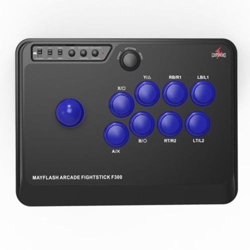 Verlammen Mogelijk Huiswerk Mayflash F300 Arcade Fight Stick Joystick for PS4,PS3, Xbox One, Xbox 360,  PC, Switch, 1 - Kroger