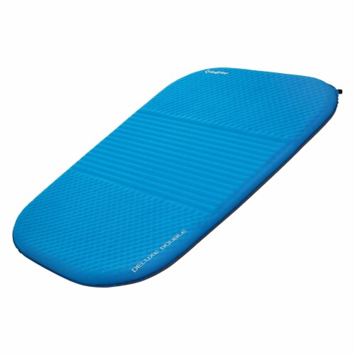 KingCamp 2 Person Self Inflating Double Air Camping Sleeping Pad, Blue