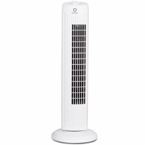 Fantask 35W 28''Oscillating Tower Fan 3 Wind Speed Quiet Bladeless Cooling Room Perspective: front