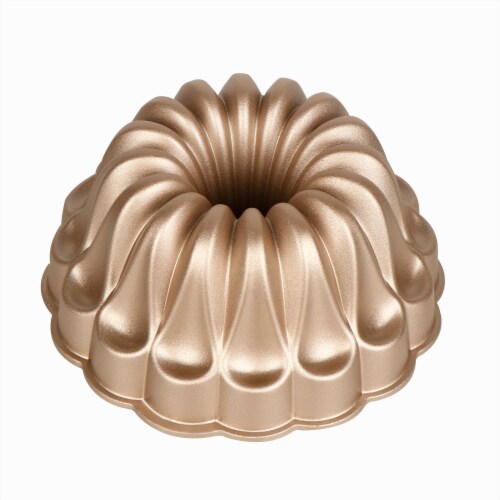 Bundt Cake Pan, Perfect for Bundt Cakes, Die Cast Aluminum, Cake Pan - (Fountain) Perspective: front