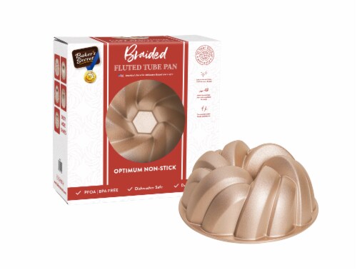 Bundt Cake Pan, Perfect for Bundt Cakes, Die Cast Aluminum, Cake Pan - (Cordon) Perspective: front