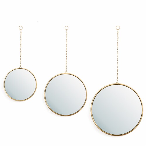 Hanging mirror with chain deals