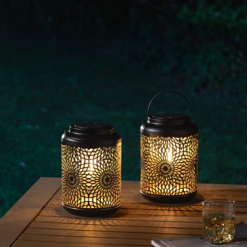 Garden solar lanterns large hotsell