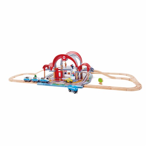 Hape Grand City Themed Magnetic Kids Play Freight Train Railway Station Toy Set 1 Piece Smith s Food and Drug