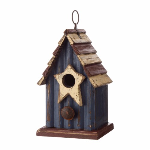 Fry’s Food Stores - Glitzhome Wooden and Metal Rustic Patriotic Style