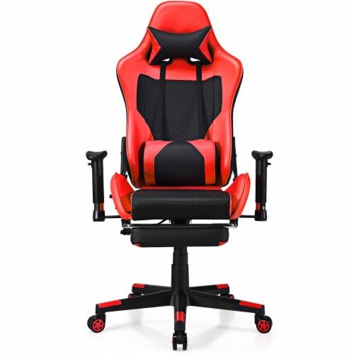 Massage Lumbar Cushion Racing Gaming Chair Reclining Backrest