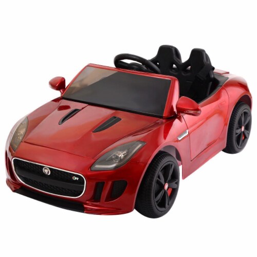 Online Gym Shop CB16979 Kids Baby Ride on Toy Car Jaguar F TYPE 12V Battery Power Licensed MP 1 Fry s Food Stores