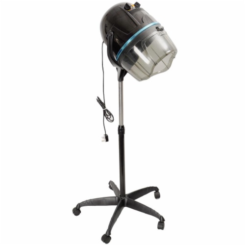 Costway Adjustable Stand Up Hood Floor Hair Bonnet Dryer Rolling