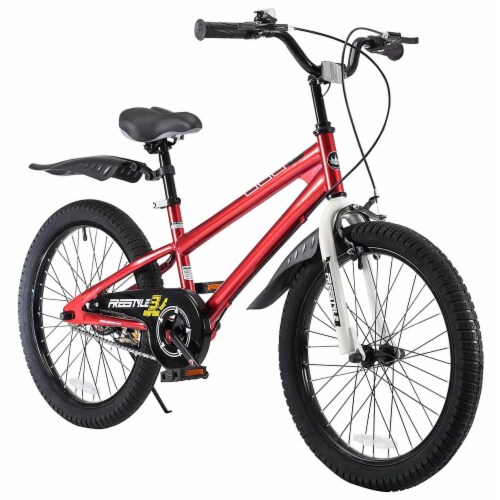 RoyalBaby Freestyle 20 Inch Kids Bicycle with Kickstand and Water Bottle Red 20in Pick n Save