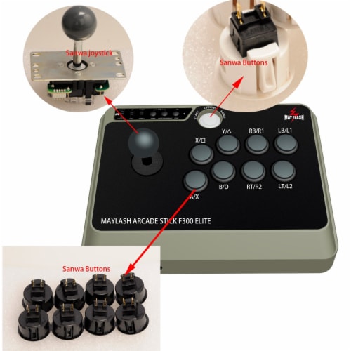 May Flash - Joystick Arcade Ps3 Xbox One/360 PC y Switch